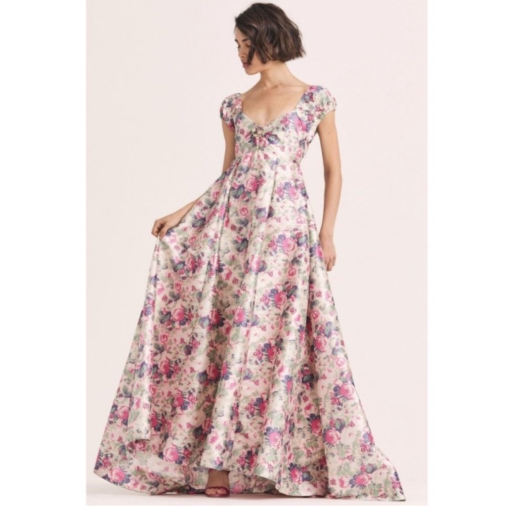 LoveShackFancy Gilvery Maxi Gown